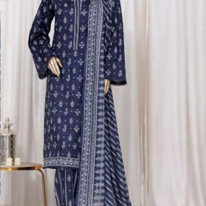 Bin Saeed | Stitched 3pc Printed Cotton Collection