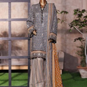 Bin Saeed | Stitched 3 Piece Luxury Embroidered Chikankari Cotton Collection