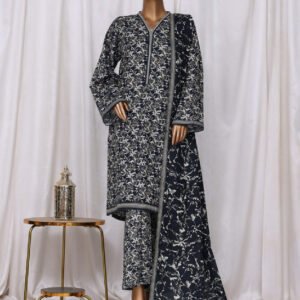 Bin Saeed | Stitched 3pc Printed Khaddar Collection
