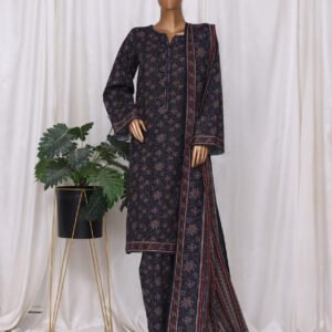 Bin Saeed | Stitched 3pc Printed Khaddar Collection