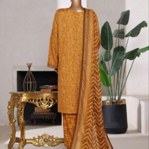 Bin Saeed | Stitched 3pc Printed Cotton Collection