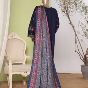 Bin Saeed | Stitched 3pc Embroidered Khaddar Latest Collection