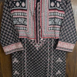 Bin Saeed | Stitched Embroidered with Coat 3pc Collection