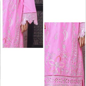 Bin Saeed | Stitched 3-Piece Embroidered Lawn Suit