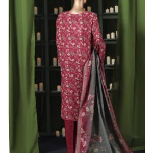 BIN SAEED | Stitch 3 Pc Printed Khaddar Collection